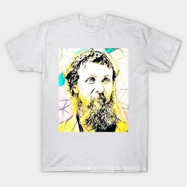 John Muir Portrait | John Muir artwork 2 T-Shirt by JustLit